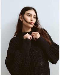 ARRANGE - Cardigan Premium Oversize Lavorato A Mano A Maniche Lunghe - Lyst