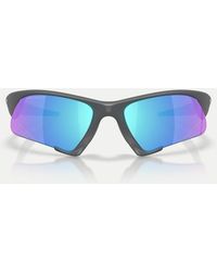 Oakley - Suture Jacket Irregular Polarised Sunglasses With Mirrored Lens - Lyst