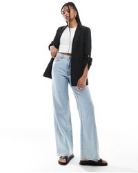 Vero Moda - Slim Fit 3/4 Sleeve Blazer - Lyst