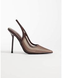 SIMMI - Simmi London Morley Slingback Heeled Pumps - Lyst