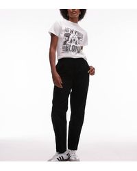 TOPSHOP - Cord Peg Trouser - Lyst