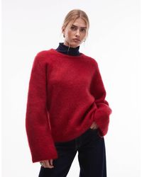 & Other Stories - Wool And Mohair Blend Drop Shoulder Jumper - Lyst