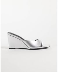 Raid - Juniper mules mit absatz und keilabsatz - Lyst