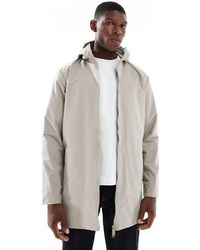 Brave Soul - Zip Through Collared Jacket With Pocket Detail - Lyst