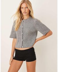 Gina Tricot - Fold Over Hotpant Shorts - Lyst