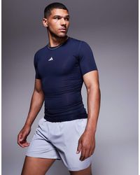 adidas Originals - Adidas Training Tech Fit Base Layer T-shirt - Lyst