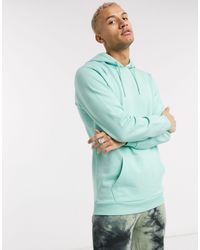 asos oversized longline hoodie with marble print