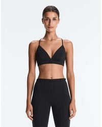 Oysho - Comfortlux Light Support Triangle Sports Bra - Lyst