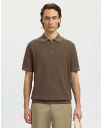 SELECTED - Polo Color Gocce Di Cioccolato - Lyst