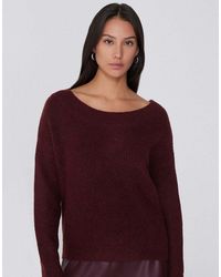 Tezenis - Long Sleeve Boat Neck Ribbed Jumper - Lyst