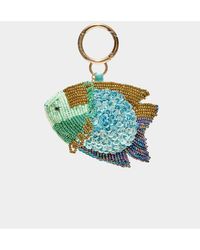 Stradivarius - Beaded Fish Charm - Lyst