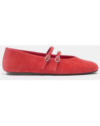 Pull&Bear - – ballerinas aus leder - Lyst