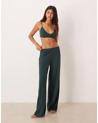 Abercrombie & Fitch - Pointelle High Rise Pyjama Bottoms Co-ord - Lyst