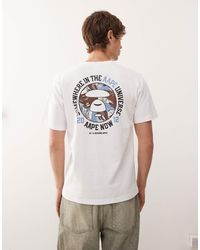 Aape By A Bathing Ape - Aape by a bathing ape - t-shirt avec logo imprimé sur le devant et au dos - Lyst