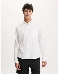 Cotton On - Relaxed Linen Long Sleeve Shirt - Lyst