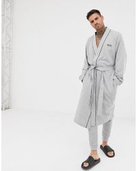 BOSS Dressing Gown - Gray