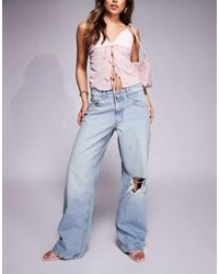 ASOS - Low Rise baggy Jeans - Lyst