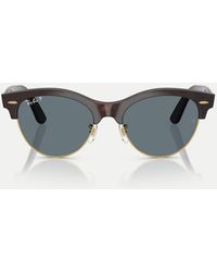Ray-Ban - Clubmaster Sunglasses With Polarised Lens - Lyst