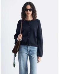 & Other Stories - Cotton And Wool Blend Cardigan - Lyst