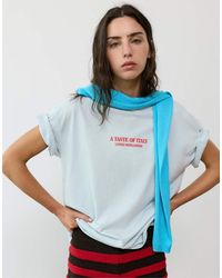 Pull&Bear - Oversize Tomato Graphic T-Shirt - Lyst