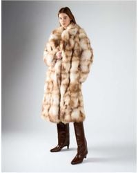 Glamorous - Long Faux Fur Coat - Lyst