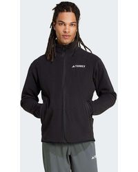 adidas Originals - Multi Essentials Full-Zip Fleece Jacket - Lyst