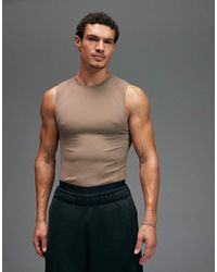 4505 - Seamless Physique Defining Muscle Fit Compression Base Layer Singlet - Lyst