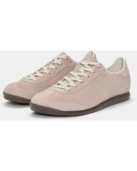 Pull&Bear - Split - baskets en daim - rose - Lyst