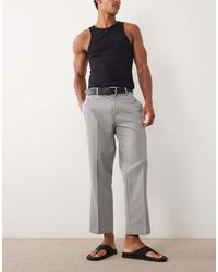 ASOS - Rechte Cropped Broek - Lyst