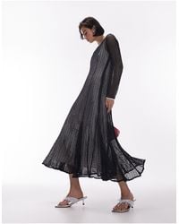 TOPSHOP - Netted Lace Full Skirt Maxi Dress - Lyst