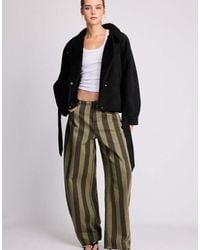 Stradivarius - Faux Suede Double-Faced Jacket - Lyst