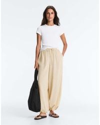 Oysho - Maxi Striped Bloomer Trousers - Lyst