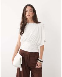 ASOS - Multi Way Button Up Top - Lyst