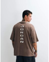 Nike - Logo Spine Print Oversized T-Shirt - Lyst