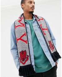 Tommy Hilfiger – er Fußball-Schal - Grau