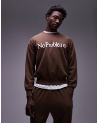 No Problemo - Logo Cotton Sweatshirt - Lyst