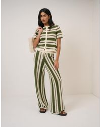 Nobody's Child - Cotton Crochet Drawstring Waist Resort Trousers Co-ord - Lyst