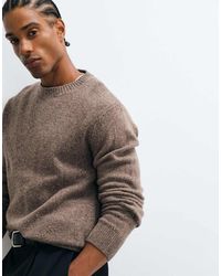 SELECTED - Wool Blend Knit Sweater - Lyst