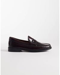 Jack & Jones - Leather Penny Loafer - Lyst