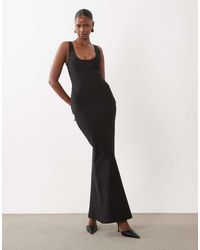 ASOS - Striped Bandage Maxi Skirt - Lyst