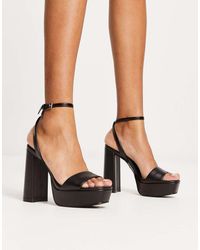 Steve Madden - Lessa Platform Heeled Sandals - Lyst