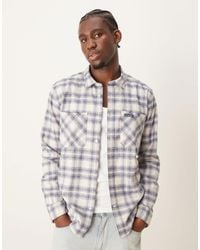 Barbour - – dulwich – angerautes hemd - Lyst