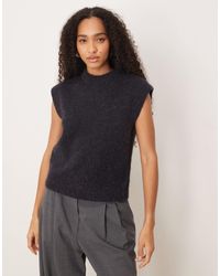 ASOS - – gestricktes tanktop aus alpakawolle - Lyst