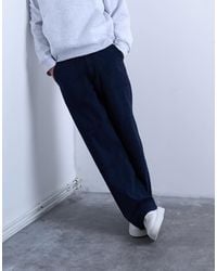 TOPMAN - baggy Fit Twill Chinos - Lyst