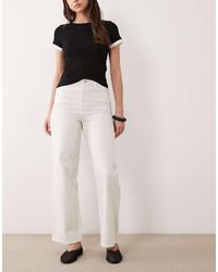 New Look - Adalae Wide Leg Jeans - Lyst