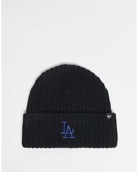 '47 - La Dodgers Ribbed Cuff Knit Beanie - Lyst