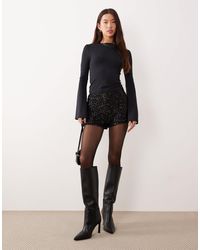 Never Fully Dressed - Sequin Hotpant - Lyst