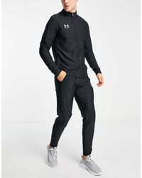 under armour football challenger ii knit tracksuit in navy