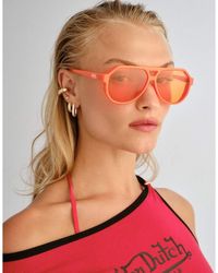 Aire - X Von Dutch Shameless Aviator Sunglasses - Lyst