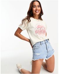 Miss Selfridge - Festival License Acdc Graphic Tee - Lyst
